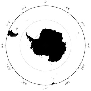 Map of ELTANIN plankton tows indicating that none of the data are actually quantitative.
